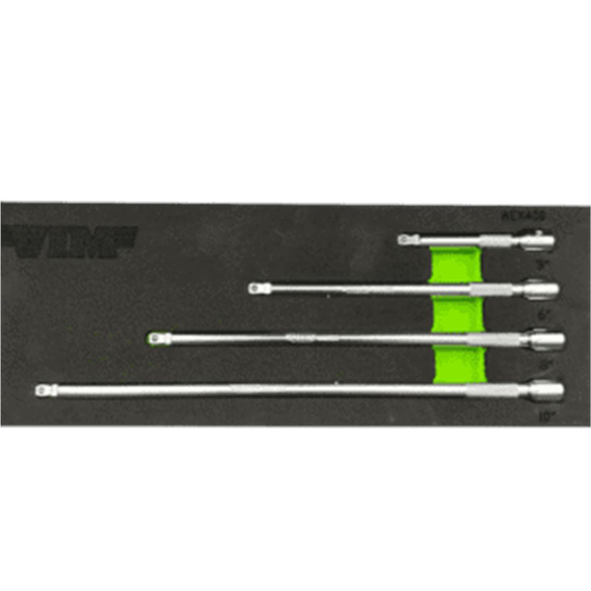 VIM Tools Wobble Extension Set — 1/4in. Drive, 4-Pc., 3in., 6in., 8in., 10in., Model# VIMWEX400